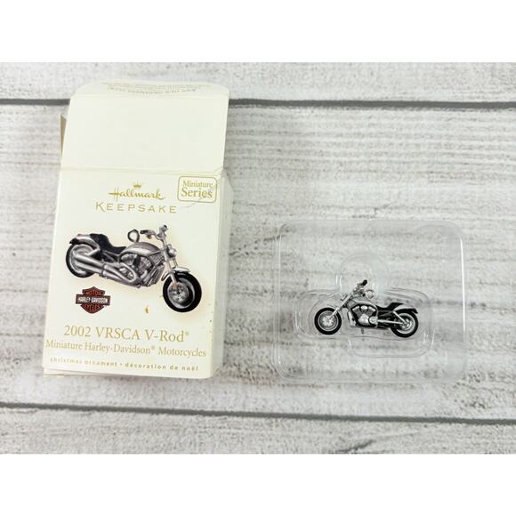 Hallmark Keepsake Ornament Miniature Harley Davidson 2008 VRSCA V-rod - Picture 1 of 4